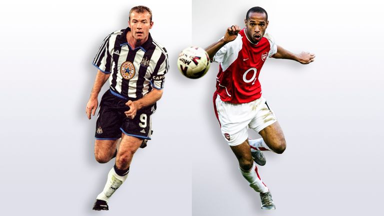Thierry Henry và Alan Shearer được ban tổ chức Premier League vinh danh - Ảnh 1