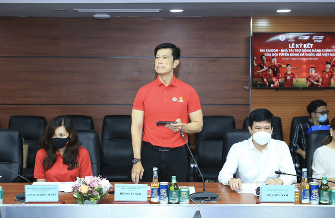 Sabeco hợp tác với VFF, VTVCab Sport, đồng hành cùng ĐT Việt Nam - Ảnh 1