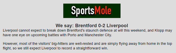 Ben Knapton dự đoán Brentford vs Liverpool, 23h30 ngày 25/9 - Ảnh 1