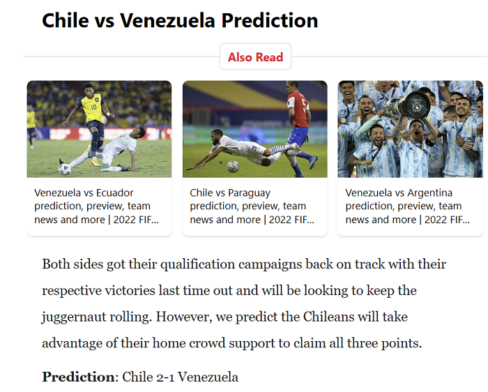 Joshua Ojele dự đoán Chile vs Venezuela, 7h ngày 15/10 - Ảnh 1
