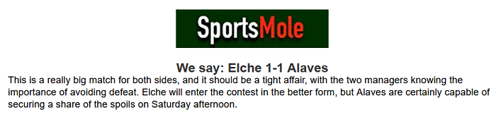 Matt Law dự đoán Elche vs Alaves, 20h ngày 5/2 - Ảnh 1