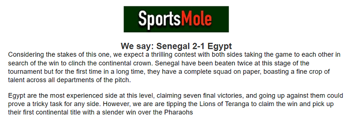 Joshua Ojele dự đoán Senegal vs Ai Cập, 2h ngày 7/2 - Ảnh 1