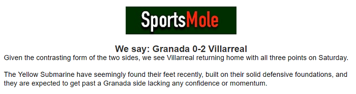 Sam Varley dự đoán Granada vs Villarreal, 20h ngày 19/2 - Ảnh 1