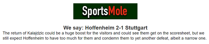 James Mackenzie dự đoán Hoffenheim vs Stuttgart, 2h30 ngày 26/2 - Ảnh 1