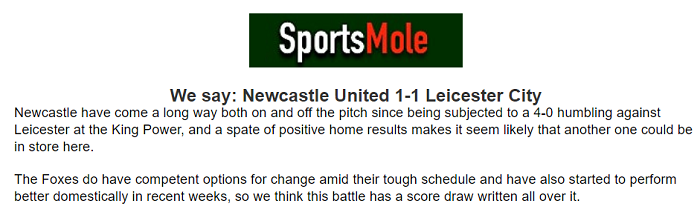 Ben Knapton dự đoán Newcastle vs Leicester, 20h15 ngày 17/4 - Ảnh 1