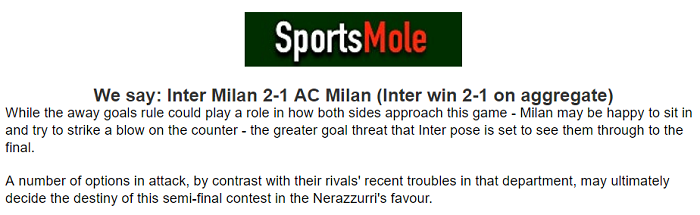 Jonathan O’Shea dự đoán Inter Milan vs AC Milan, 2h ngày 20/4 - Ảnh 1
