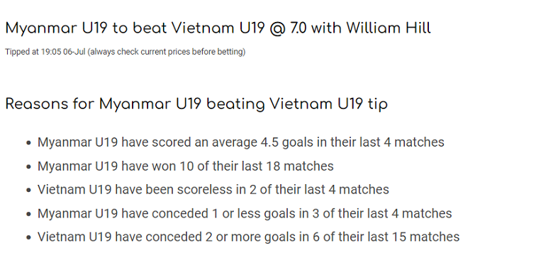 Frog The Gambler dự đoán U19 Việt Nam vs U19 Myanmar, 15h ngày 8/7 - Ảnh 1