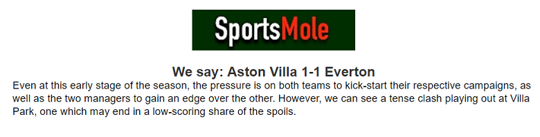 Darren Plant dự đoán Aston Villa vs Everton, 18h30 ngày 13/8 - Ảnh 1