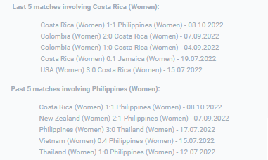 Soi kèo tài xỉu nữ Costa Rica vs nữ Philippines hôm nay, 0h ngày 12/10 - Ảnh 1