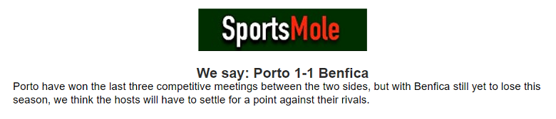 Ben Sully dự đoán Porto vs Benfica, 2h15 ngày 22/10 - Ảnh 1