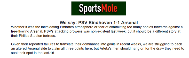 Ben Knapton dự đoán PSV vs Arsenal, 23h45 ngày 27/10 - Ảnh 1