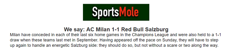 Jonathan O’Shea dự đoán AC Milan vs Salzburg, 3h ngày 3/11 - Ảnh 1