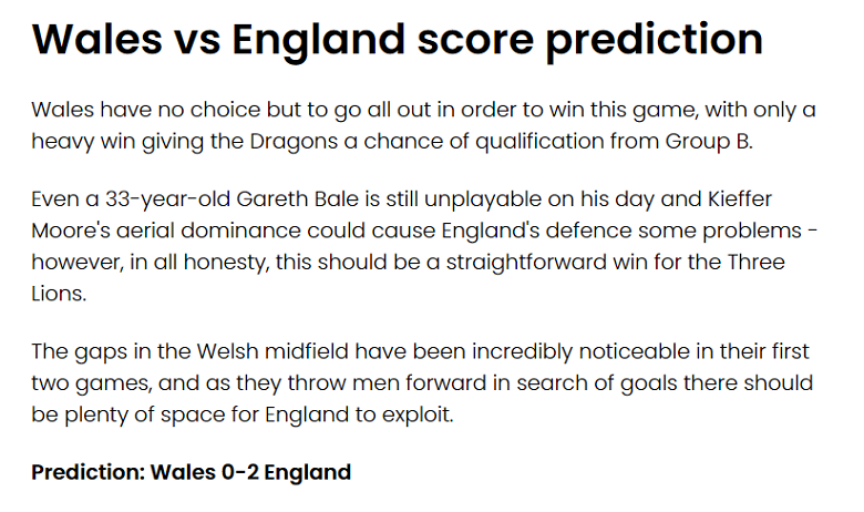 Henry Burt dự đoán Wales vs Anh, 2h ngày 30/11 - Ảnh 1