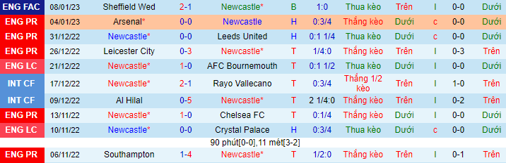 Tỷ lệ kèo nhà cái Newcastle vs Leicester, 3h ngày 11/1 - Ảnh 3