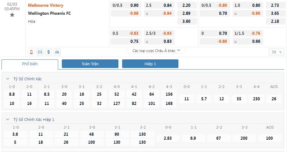 Soi bảng dự đoán tỷ số chính xác Melbourne Victory vs Wellington Phoenix, 15h45 ngày 3/2 - Ảnh 1