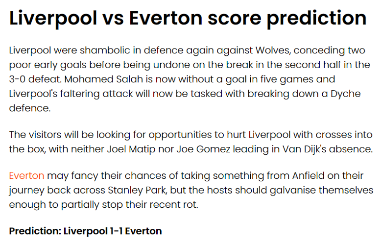 Jude Summerfield dự đoán Liverpool vs Everton, 3h ngày 14/2 - Ảnh 1