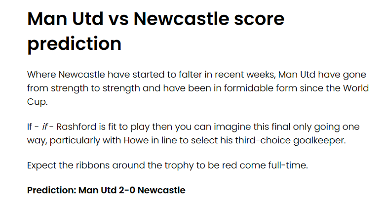 Sean Walsh dự đoán MU vs Newcastle, 23h30 ngày 26/2 - Ảnh 1