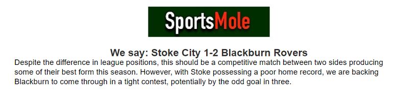 Darren Plant dự đoán Stoke vs Blackburn, 3h ngày 11/3 - Ảnh 1