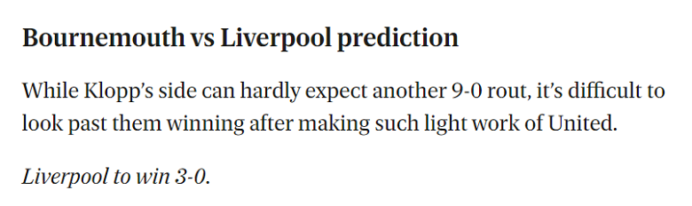 Jonathan Gorrie dự đoán Bournemouth vs Liverpool, 19h30 ngày 11/3 - Ảnh 1