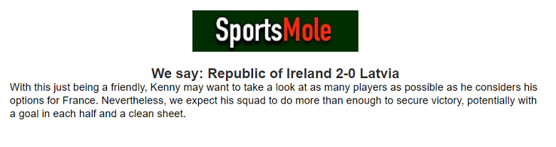 Darren Plant dự đoán Ireland vs Latvia, 2h45 ngày 23/3 - Ảnh 1