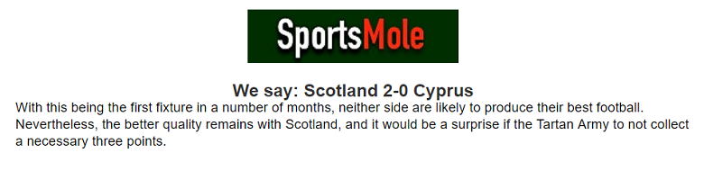Darren Plant dự đoán Scotland vs Cyprus, 21h ngày 25/3 - Ảnh 1
