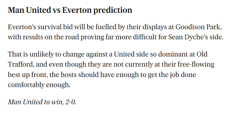 Chuyên gia dự đoán kết quả MU vs Everton, 18h30 ngày 8/4 - Ảnh 1