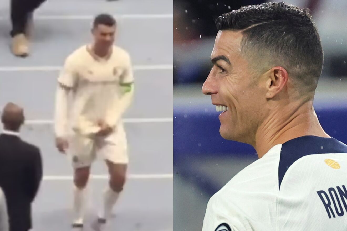 Hành động nhạy cảm trên truyền hình, Ronaldo bị trục xuất khỏi Ả Rập? - Ảnh 1