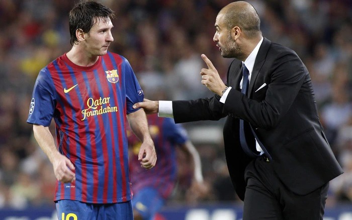 HLV Pep Guardiola tha thiết khuyên trò cũ Messi làm một chuyện - Ảnh 1