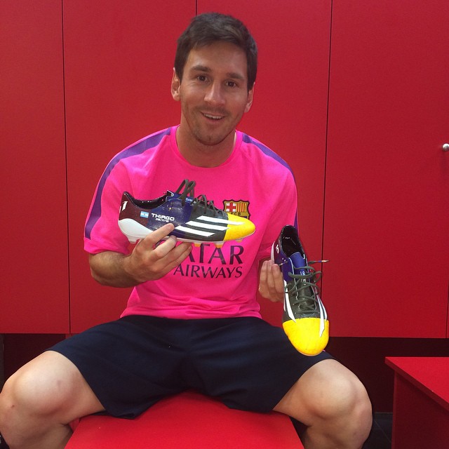 Top 5 đôi giày chất hơn nước cất trong bộ sưu tập của Messi - Ảnh 3