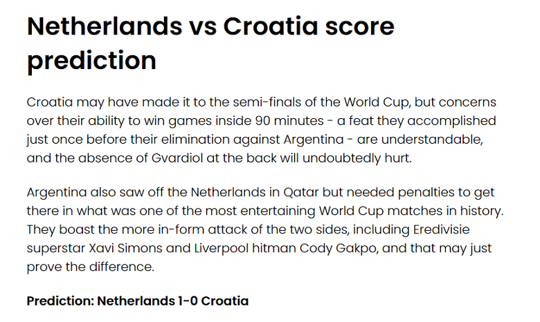 Chuyên gia Tom Gott dự đoán kết quả Hà Lan vs Croatia, 01h45 ngày 15/6 - Ảnh 1