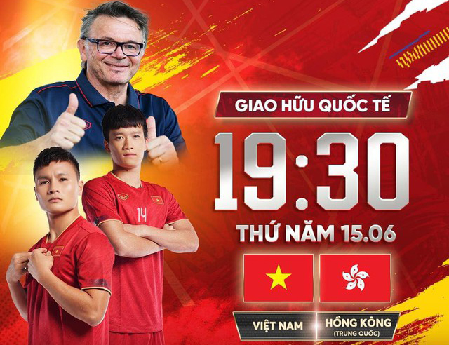 Link xem trực tiếp Việt Nam vs Hồng Kông (TQ), 19h30 ngày 15/6 - Ảnh 1