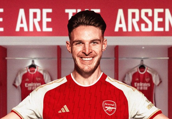 Declan Rice chính thức gia nhập Arsenal với mức giá kỷ lục - Ảnh 1
