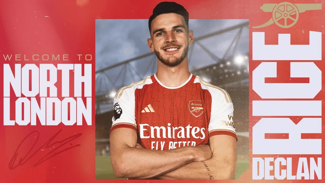 Man United bất ngờ hưởng lợi từ vụ Declan Rice tới Arsenal - Ảnh 1