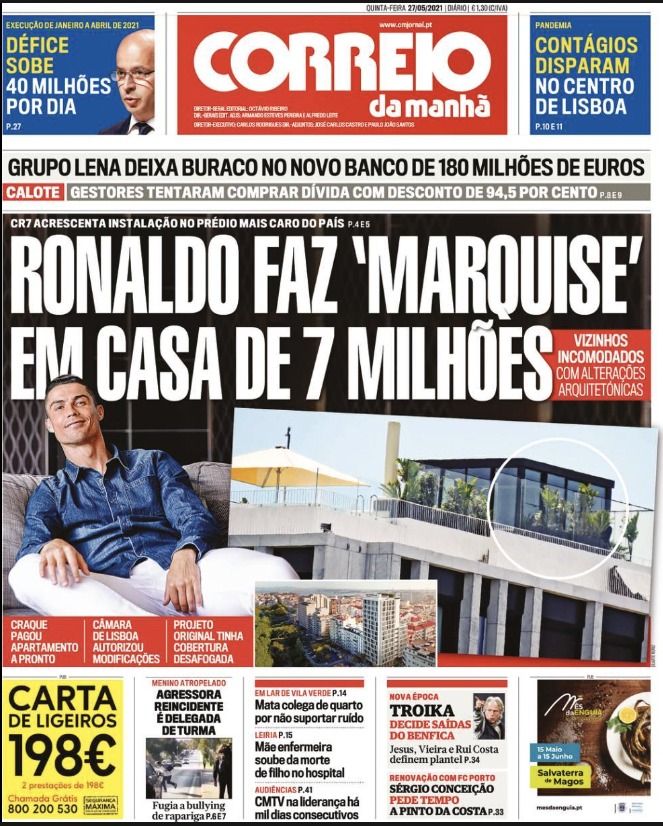 Ronaldo nổi cáu, mua lại luôn tờ báo chuyên đi 