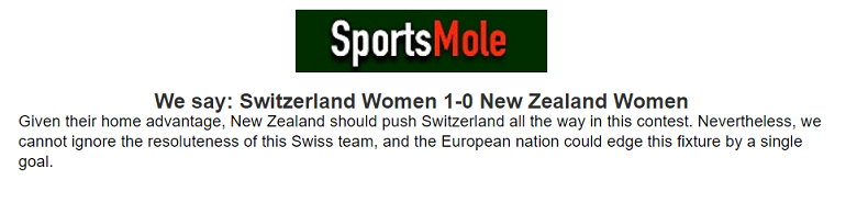 Chuyên gia dự đoán nữ Thụy Sĩ vs nữ New Zealand, 14h ngày 30/7 - Ảnh 1