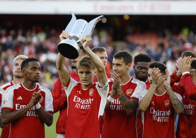 Arsenal công bố bản hợp đồng kỷ lục trong lịch sử Premier League - Ảnh 1