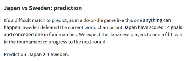 Chuyên gia dự đoán nữ Nhật Bản vs nữ Thụy Điển, 14h30 ngày 11/8 - Ảnh 1