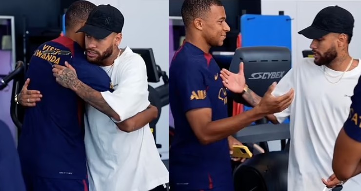 Neymar chia tay PSG, CĐV “soi ra” thái độ bất thường với Mbappe - Ảnh 1