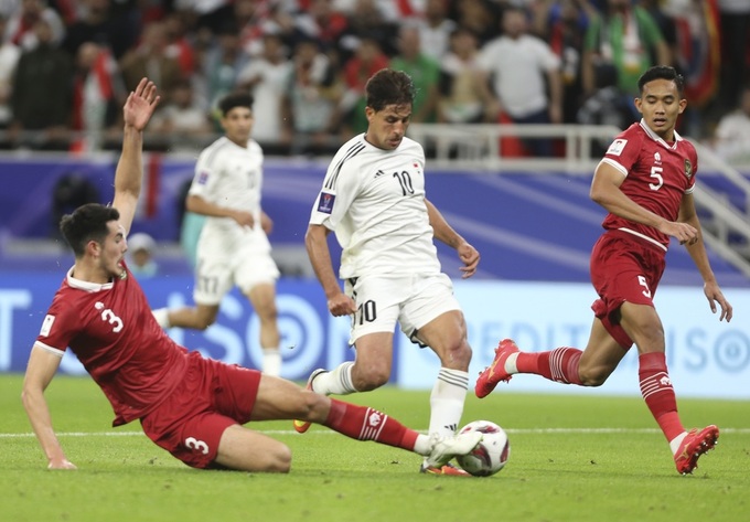 Indonesia thất bại trước Iraq trước ngày gặp Việt Nam ở Asian Cup - Ảnh 1