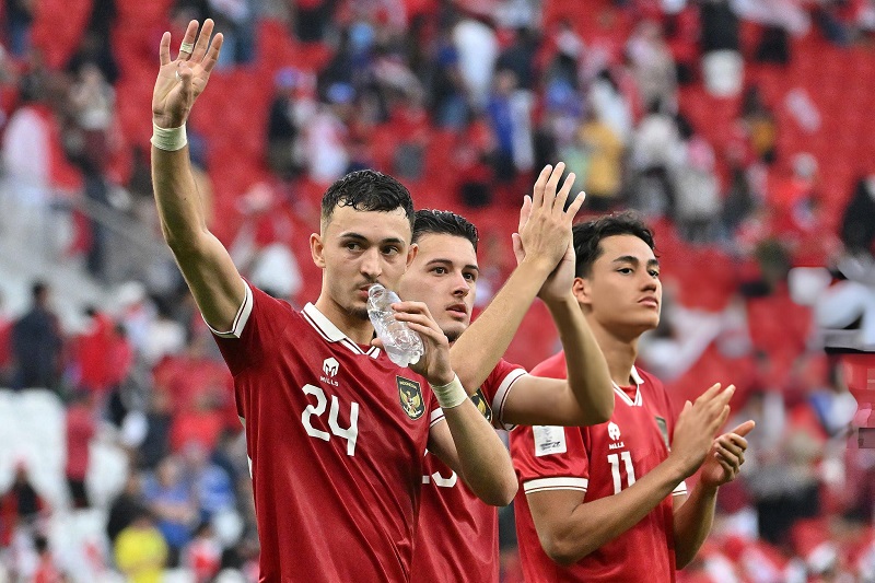 Dàn cầu thủ Indonesia 'không dám' về nước sau thất bại tại Asian Cup 2023 - Ảnh 1