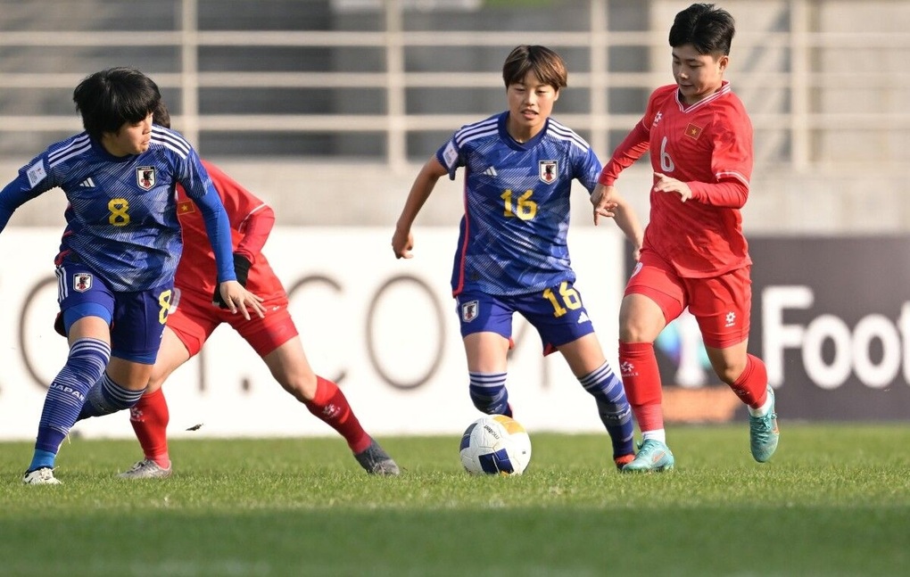 U20 nữ Việt Nam thua 0-10 trước U20 nữ Nhật Bản - Ảnh 1