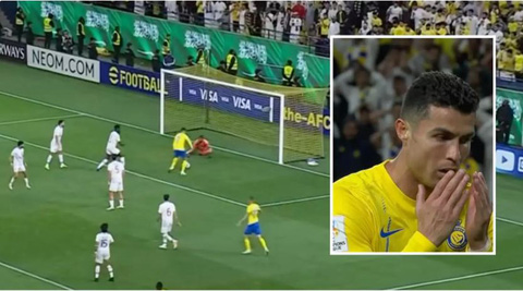 Ronaldo bỏ lỡ cơ hội khó tin, Al Nassr bị loại khỏi cúp C1 châu Á  - Ảnh 1