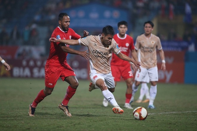Lần thứ hai thua Viettel, Công an Hà Nội dừng bước ở cúp quốc gia Việt Nam - Ảnh 1