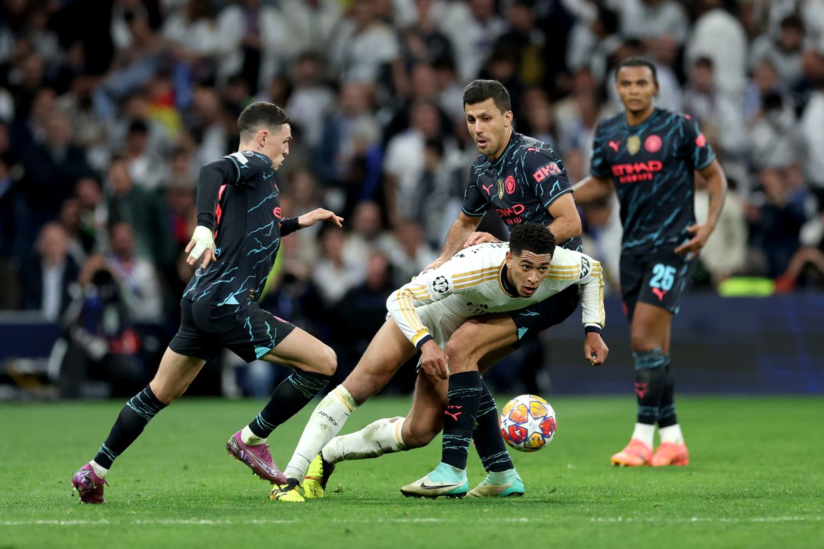 Man City và Real Madrid chia điểm nghẹt thở trong trận cầu 6 bàn thắng - Ảnh 1