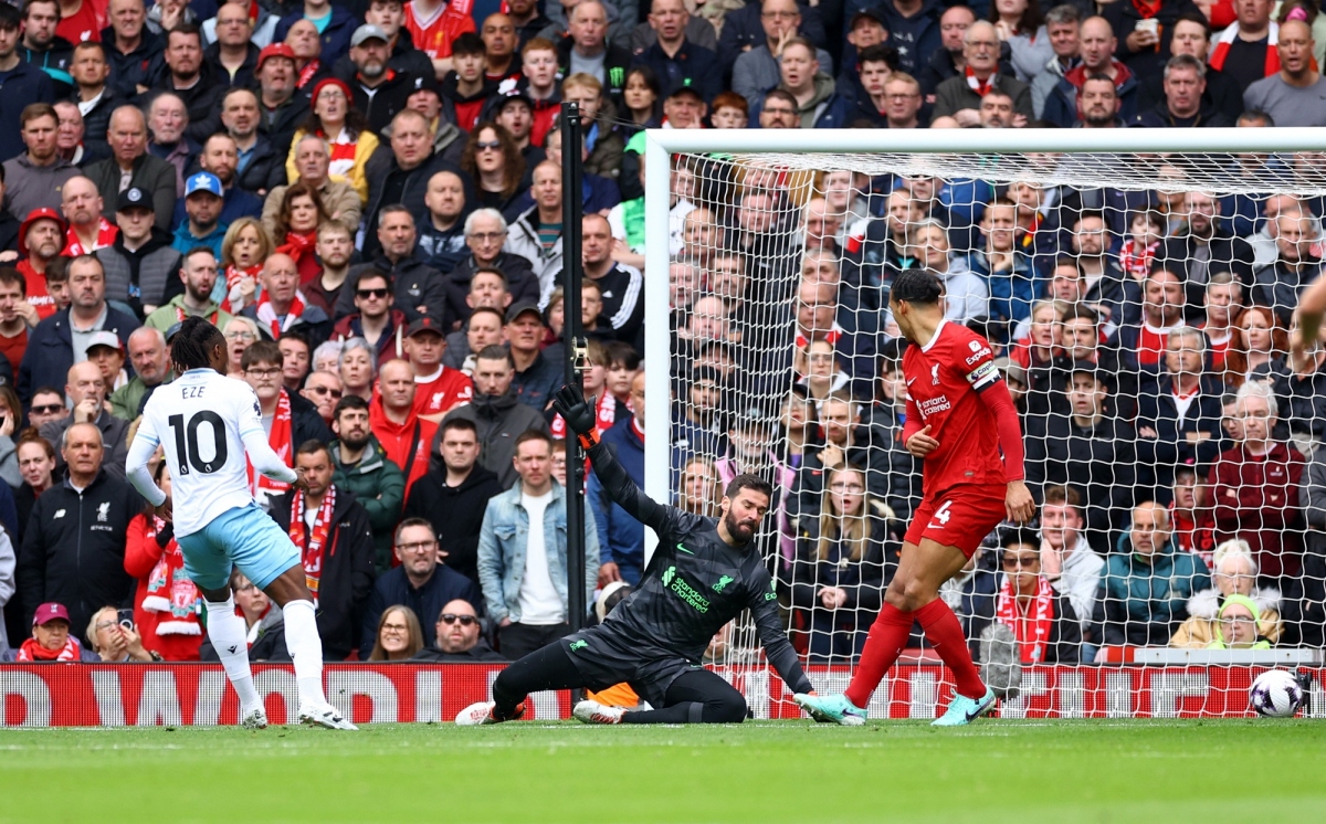 Bất ngờ thất bại trước Crystal Palace, Liverpool tự bắn vào chân ở cuộc đua vô địch - Ảnh 1