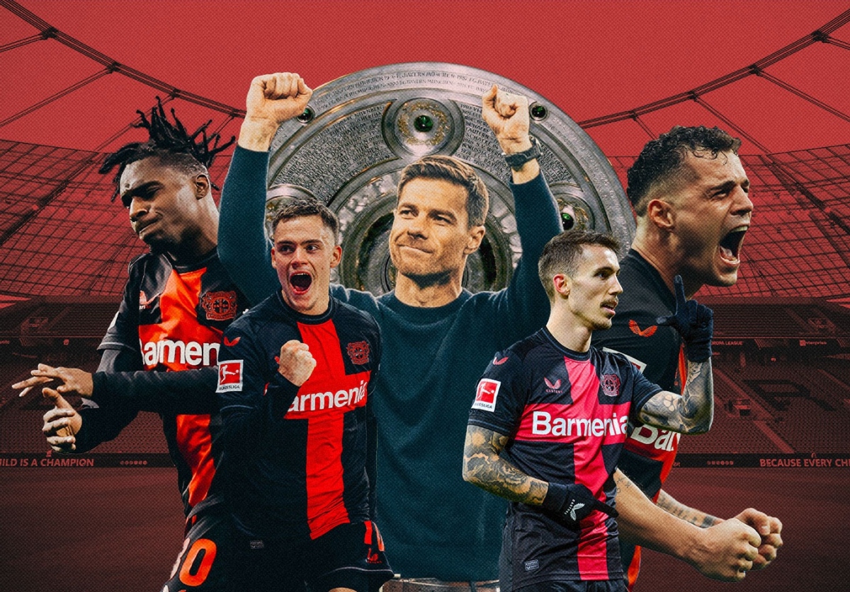 Phá vỡ thế thống trị của Bayern Munich, Leverkusen lần đầu vô địch Bundesliga - Ảnh 1