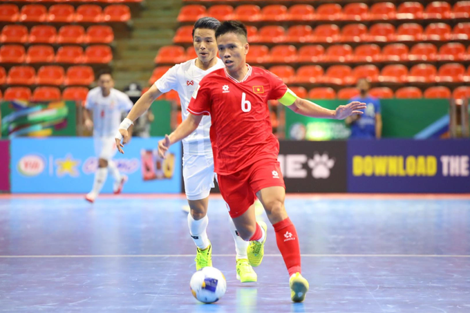 Hàng công vô duyên, Futsal Việt Nam chia điểm đáng tiếc trước Myanmar - Ảnh 1