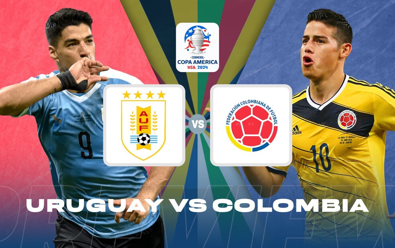 Phong độ, lịch sử đối đầu Uruguay vs Colombia, 7h00 ngày 11/7 - Ảnh 1