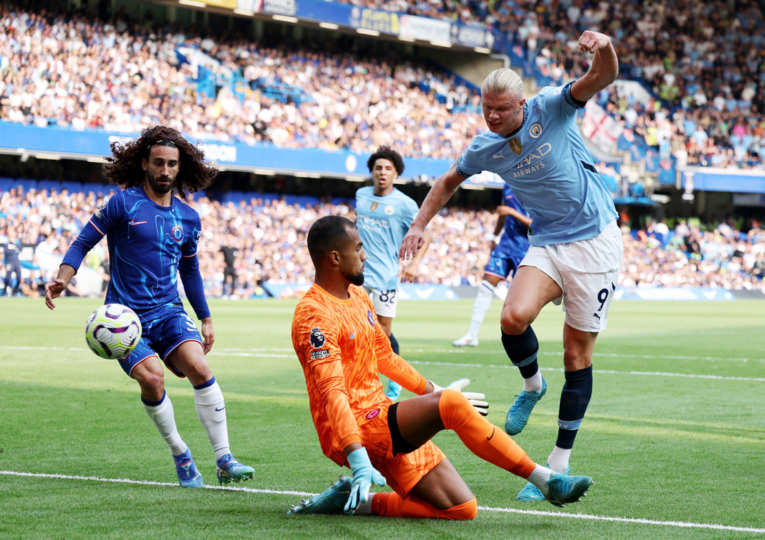 Haaland nổ súng, Man City thắng dễ Chelsea - Ảnh 1