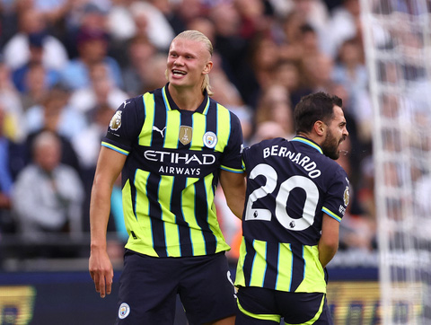 Haaland lập hàng loạt kỷ lục ấn tượng sau cú hat-trick vào lưới West Ham - Ảnh 1